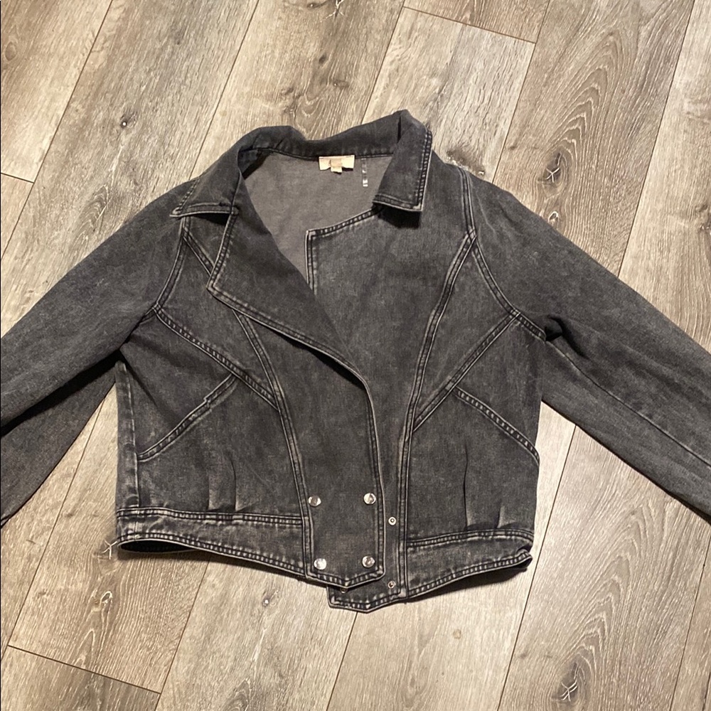 Women's Black Denim Jacket
